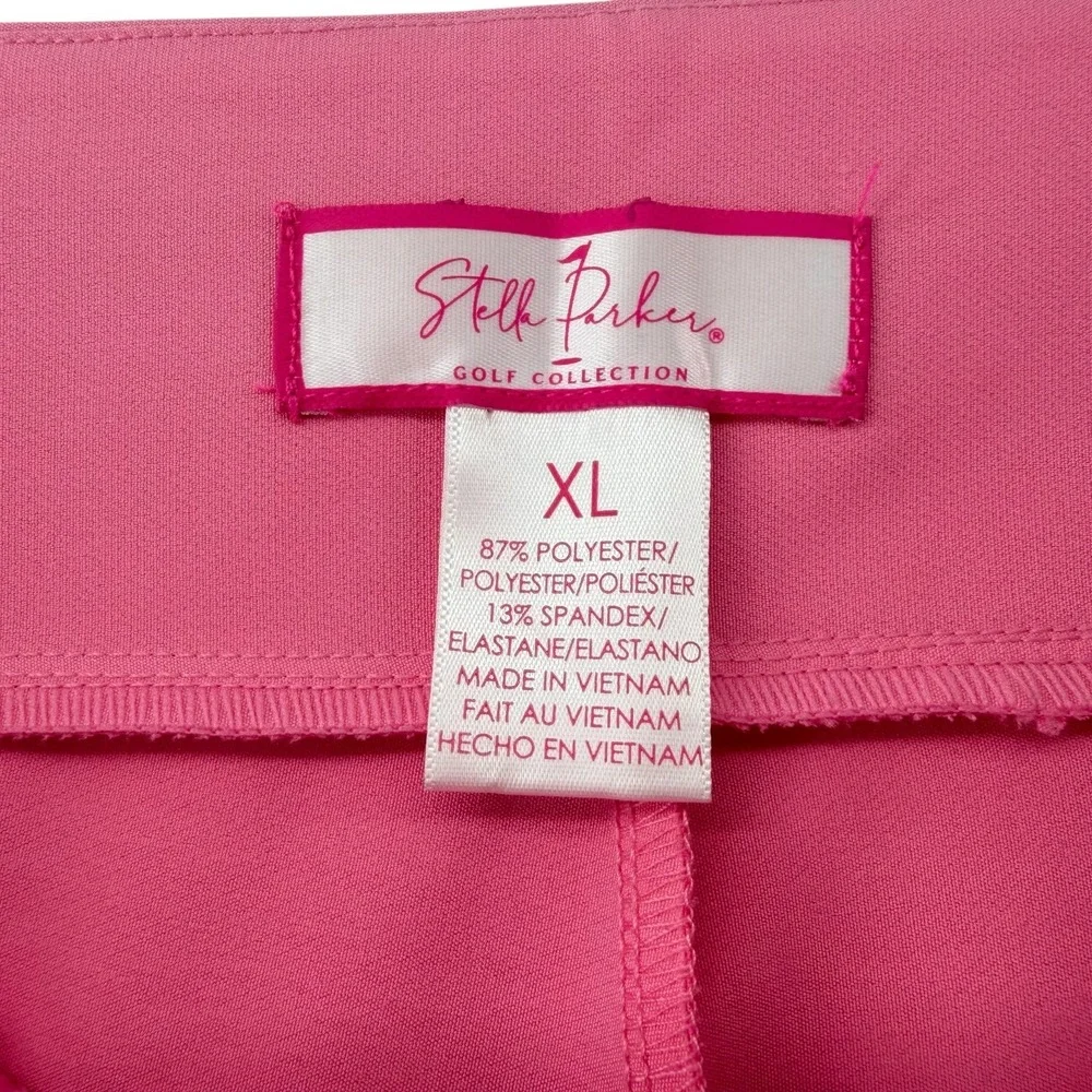 Stella Parker Golf Collection Bermuda Shorts Womens X-Large Bubblegum Pink Gorp